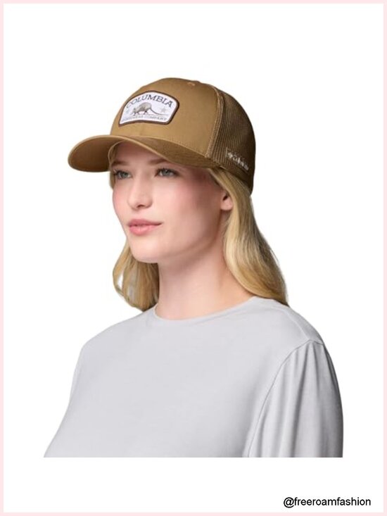 Unisex Mesh Back Baseball Cap with Flexfit Curve Bill